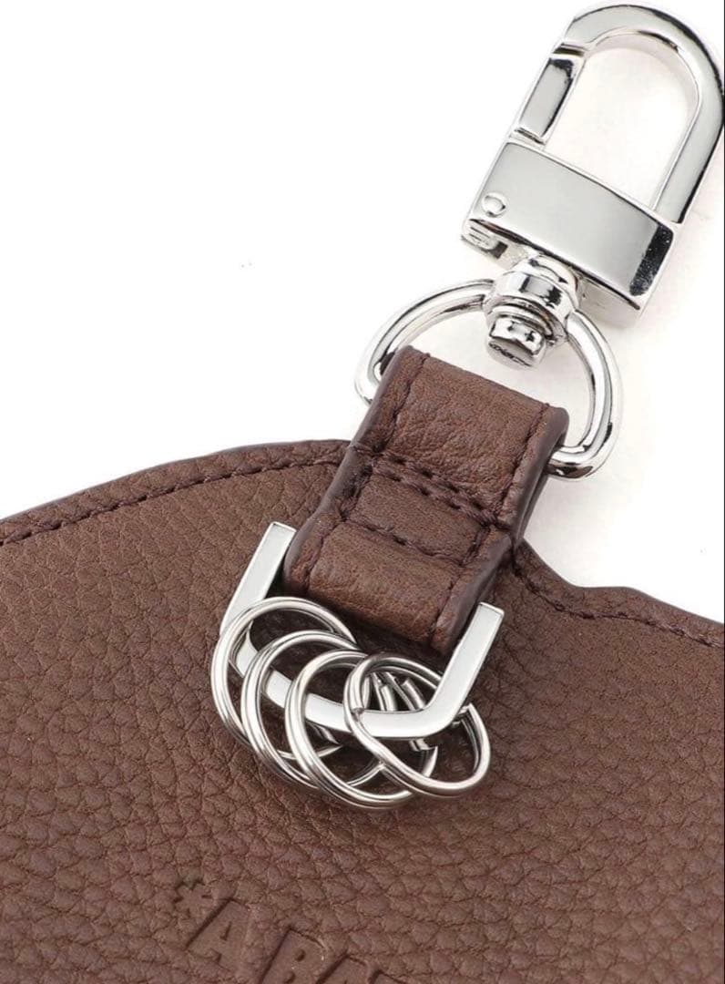 A BATHING APE ブラウン レザー キーケース