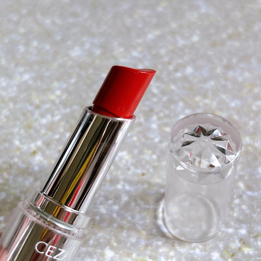 セザンヌ　ラスティンググロスリップ　RD1 口紅