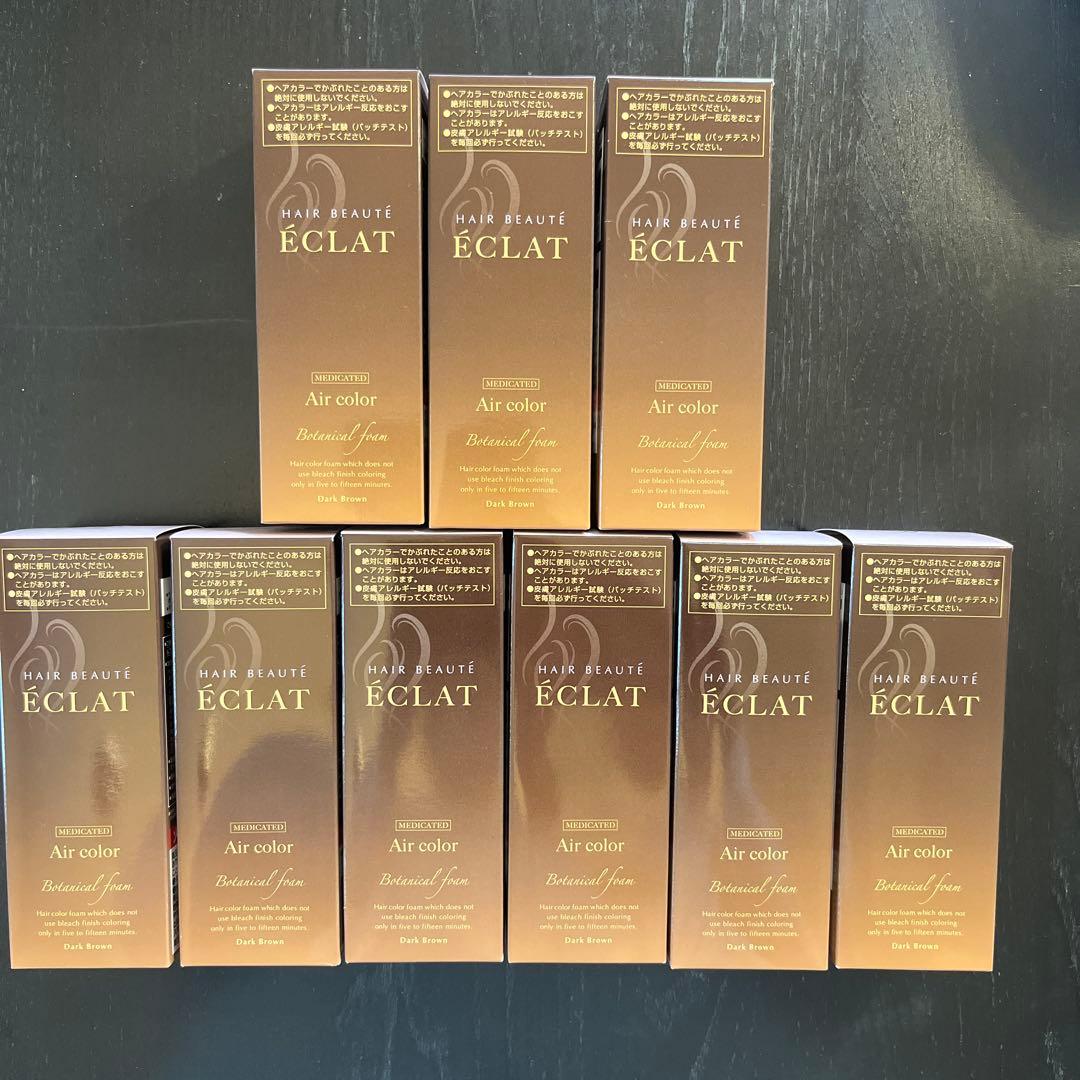 ヘアボーテ　エクラ　ボタニカルエアカラーフォーム　　ダークブラウン