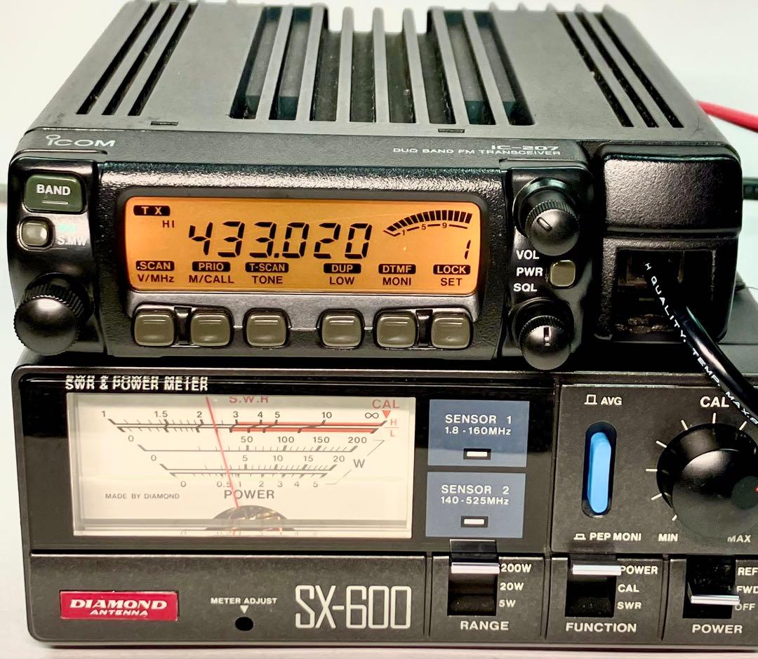 アイコム IC-207 20w アマチュア無線機 アマチュア無線