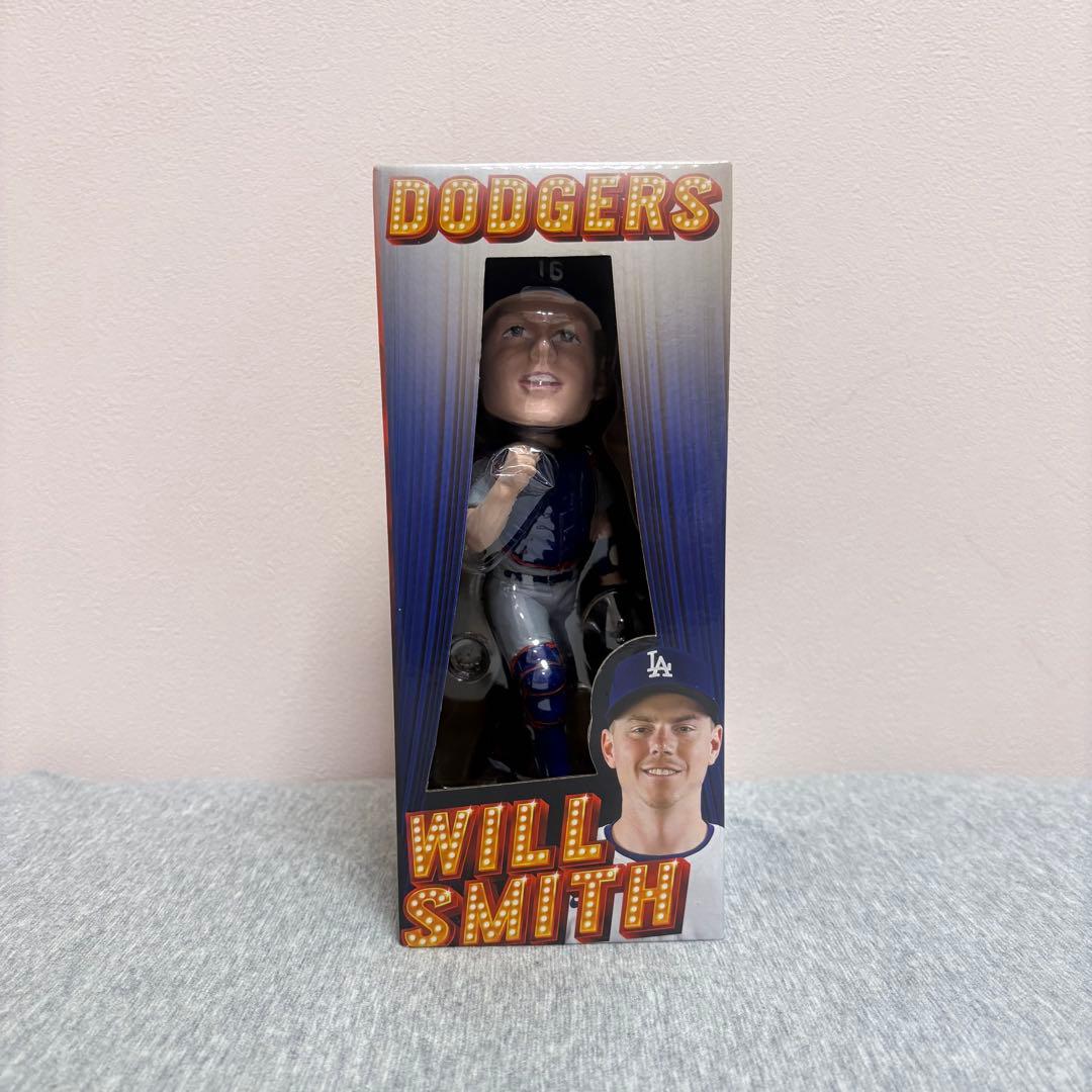ロサンゼルス・ドジャース ウィル・スミス ボブルヘッドフィギュア