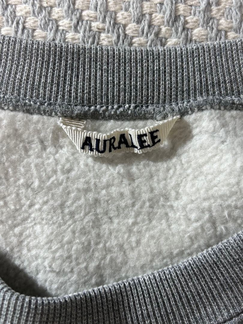 トップス 25aw auralee SMOOTH SOFT BD SWEAT
