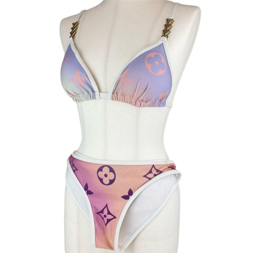 新品　LOUIS VUITTON ヴィトン　モノグラムグラデーションビキニ　34