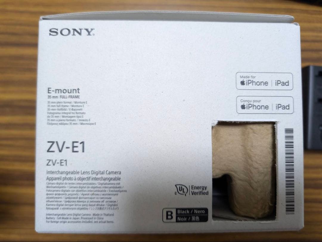 SONY ZV-E1 ミラーレスカメラ 本体+予備バッテリー