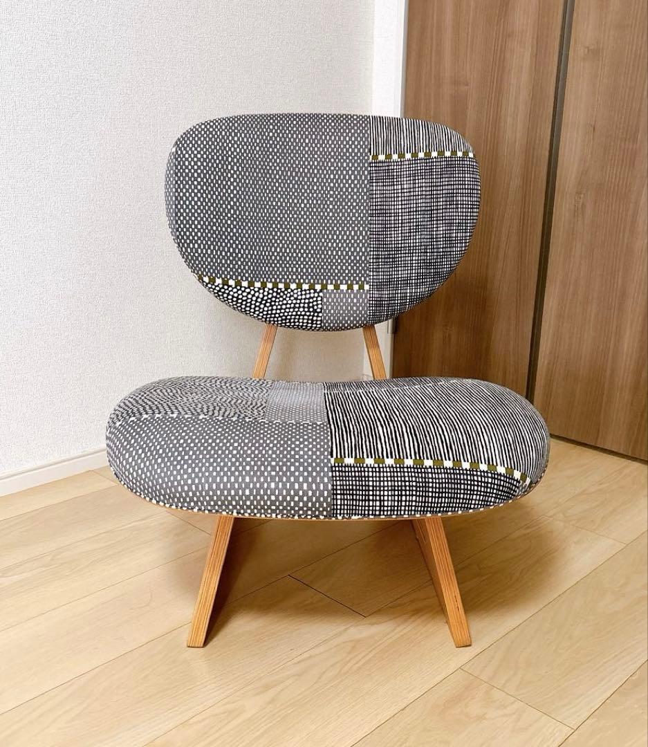 ✳SOU・SOU×天童木工✳低座イス/間がさね 墨色