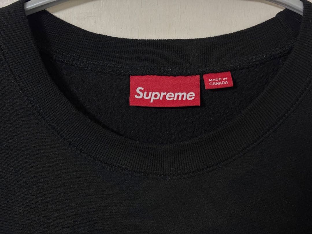 トップス supreme small box crewneck LOS ANGELES