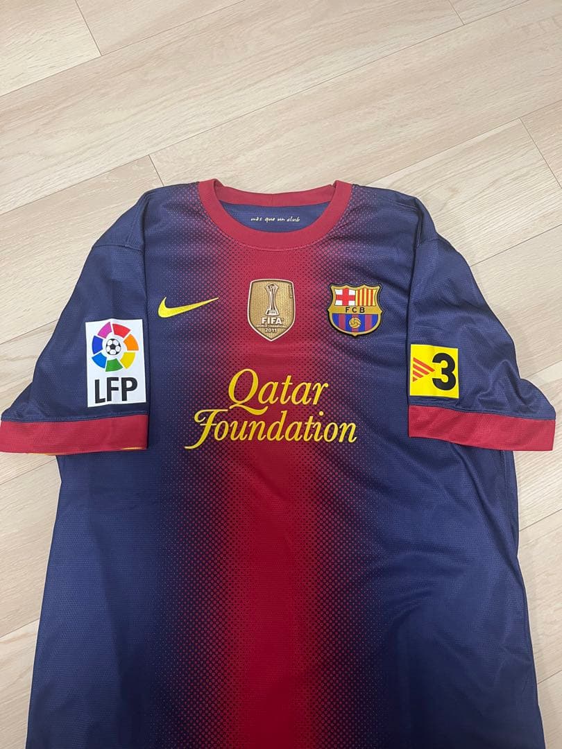 ★レア★【美品】FCバルセロナ 12/13 ユニフォーム ダビド・ビジャ