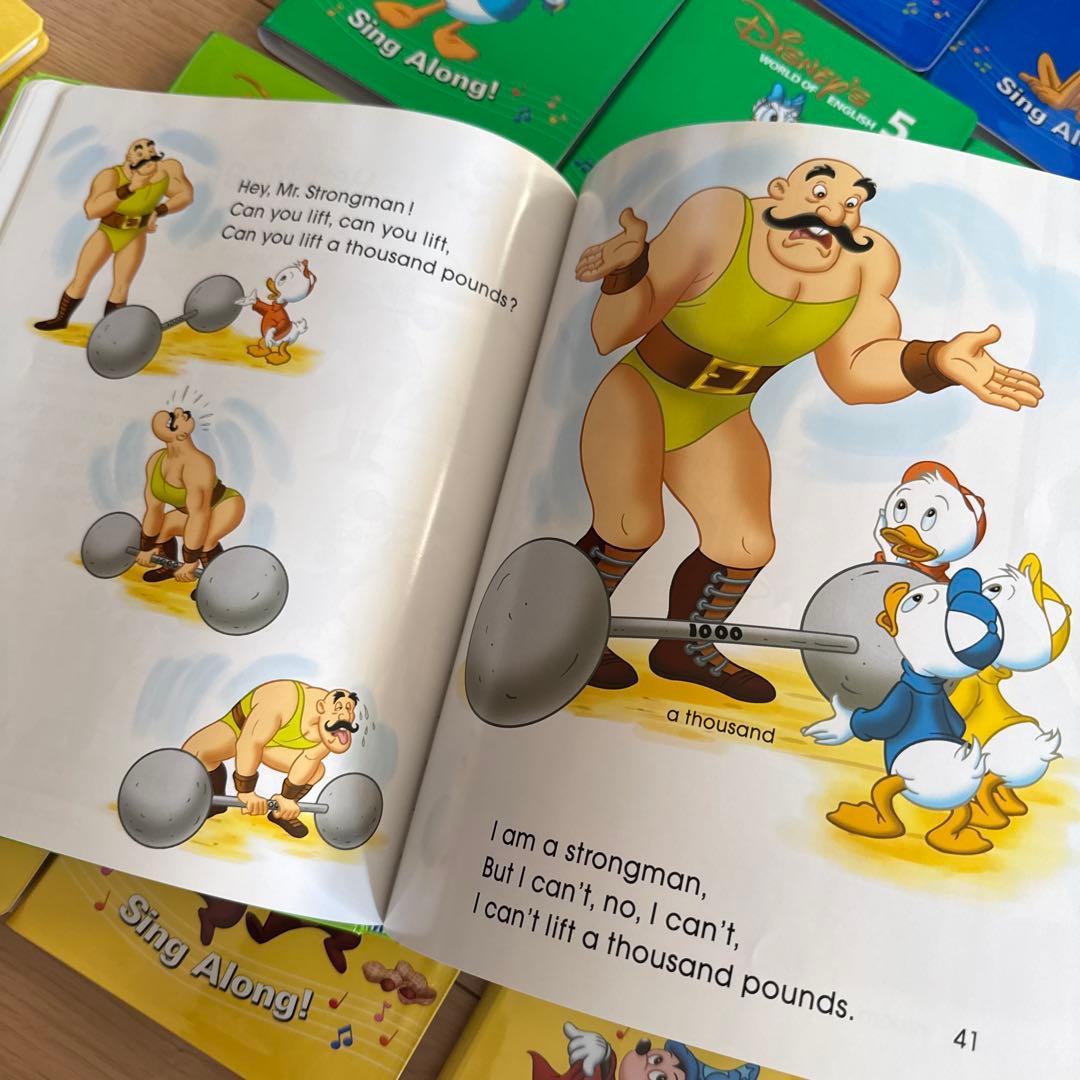 DWE シングアロングDVD.ブック.カード