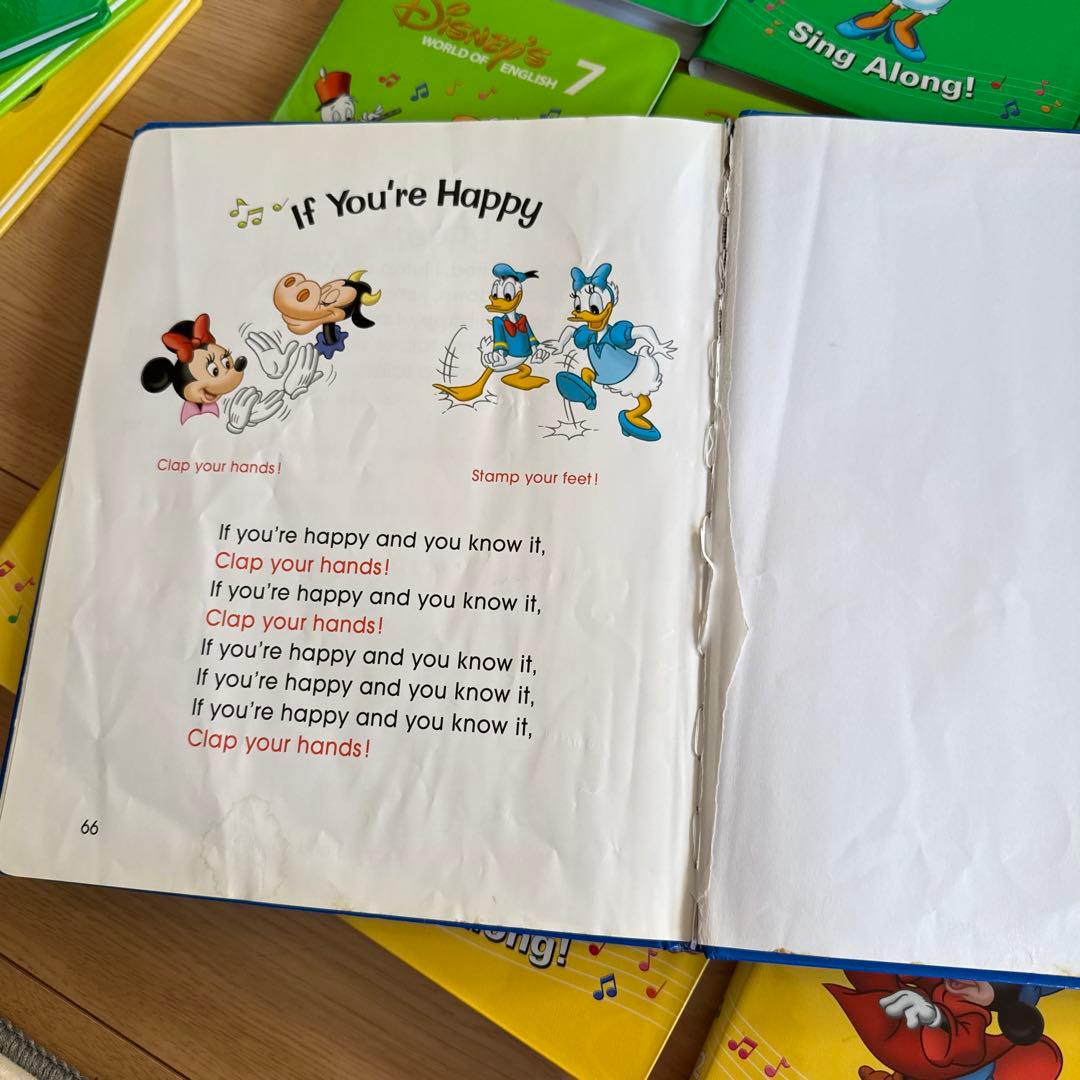 DWE シングアロングDVD.ブック.カード