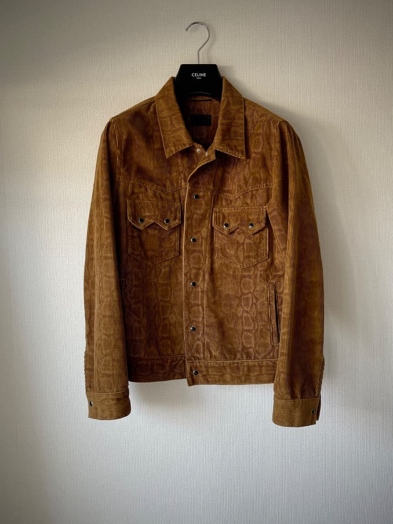 SAINT LAURENT 16AW ウエスタン ジャケット パイソンプリント