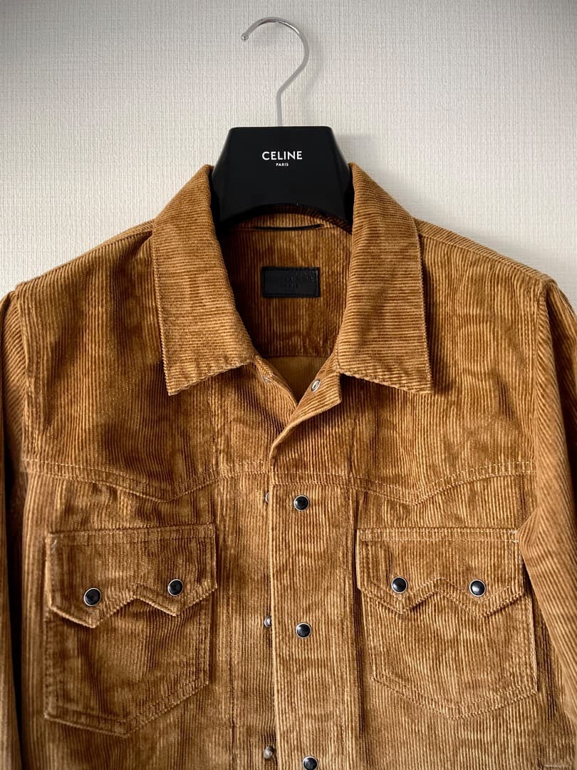 SAINT LAURENT 16AW ウエスタン ジャケット パイソンプリント