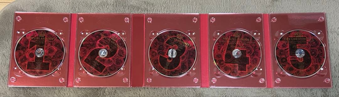 ラルク L'Arc FIVE LIVE ARCHIVES 2 DVD