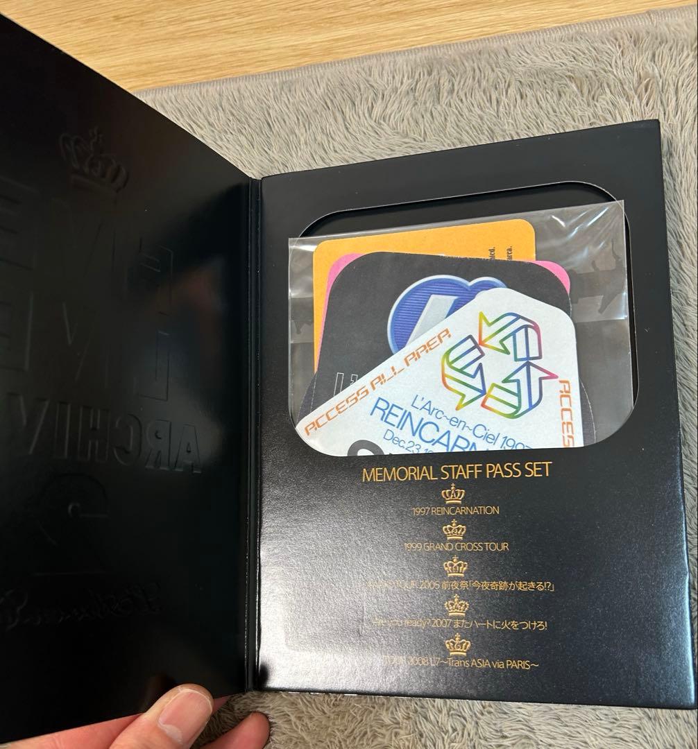 ラルク L'Arc FIVE LIVE ARCHIVES 2 DVD