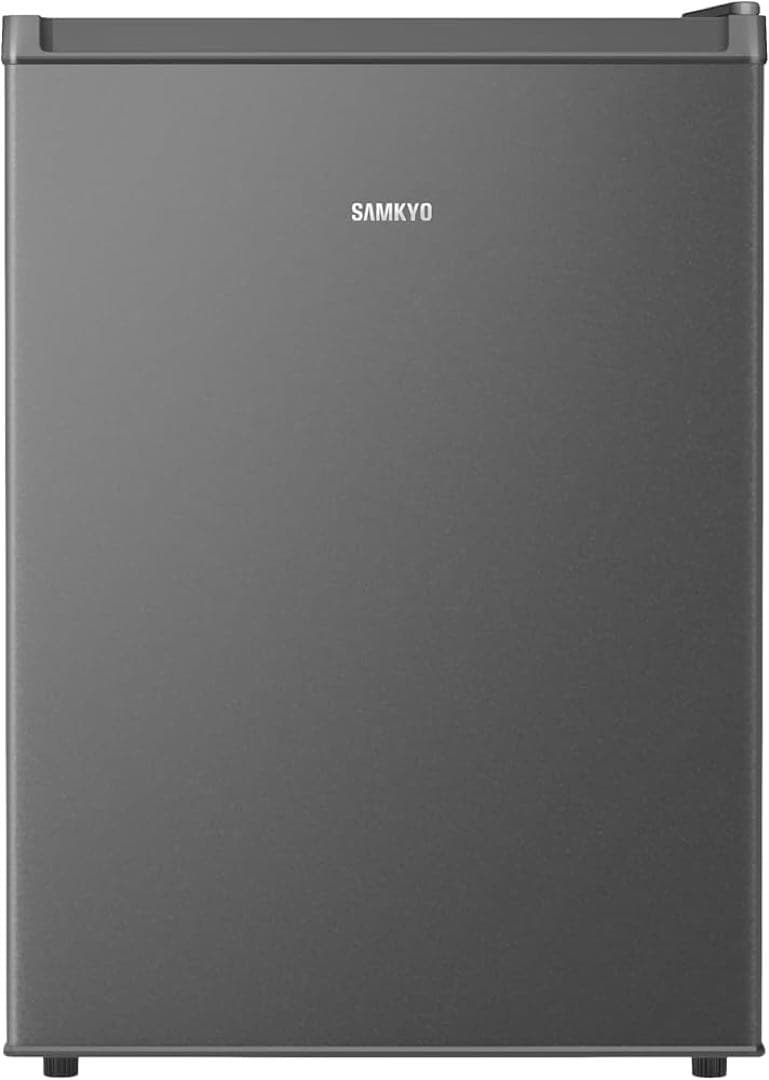 新品　65l 冷蔵庫　samkyo送料込 グレー