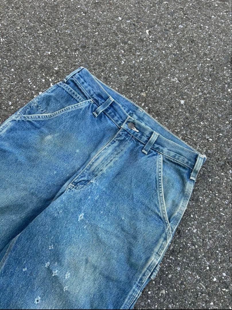 usa製 90s carhartt デニムペインター vintage ボロ