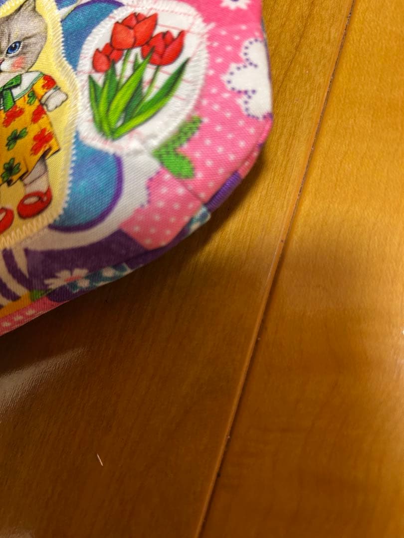 ハンドメイド　コヤンイサムチョン　ダーツ入りポーチ