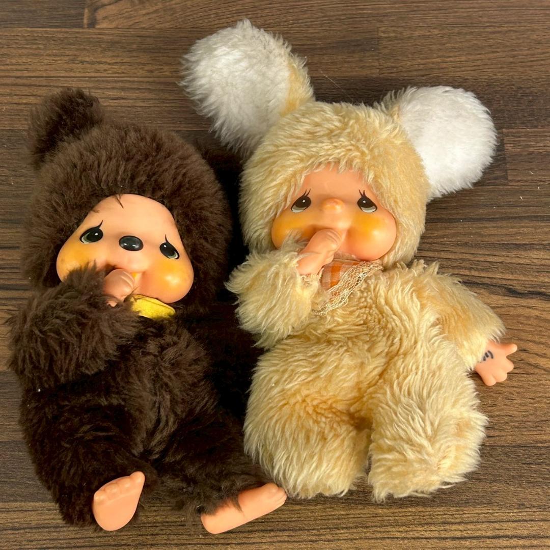 セキグチ 初代ヴィンテージ モンチッチ4体セット 1974年物 希少レア品