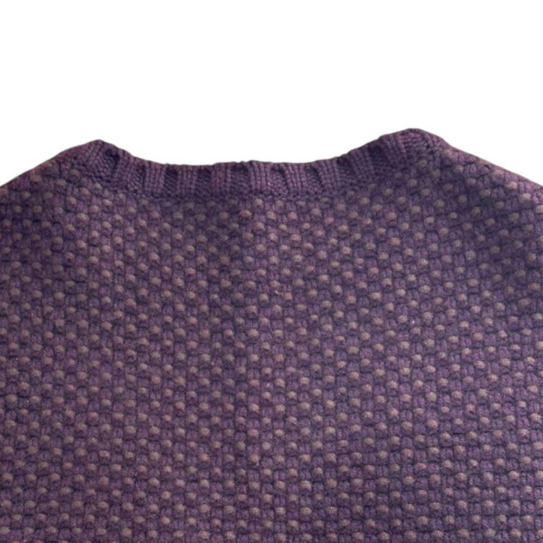 わねこ様希少美品✨ロロピアーナ ベビーカシミア ニット 紫 S高級素材イタリア製