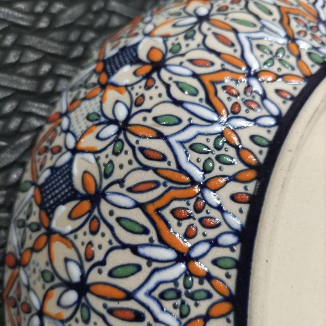 ハビエル　セルビン　メキシコ陶芸　大皿