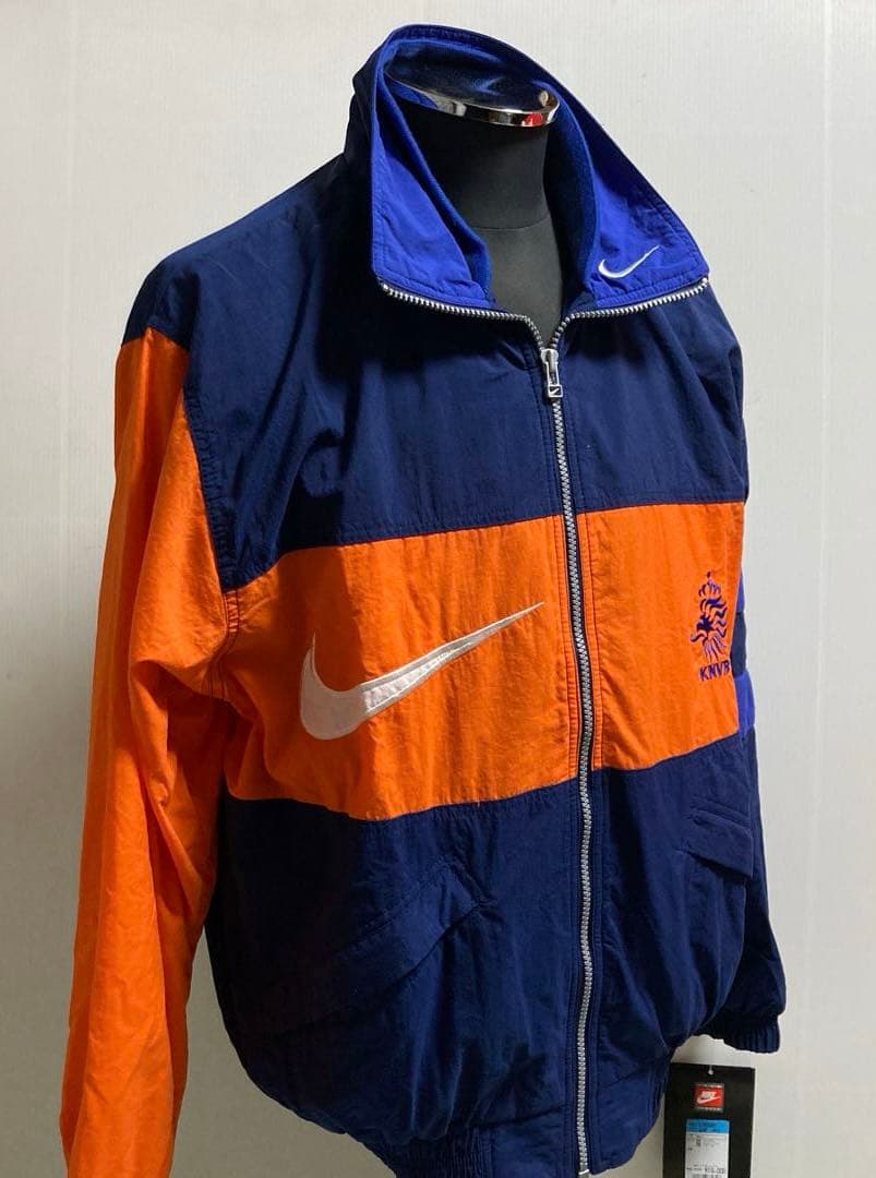 97〜98 オランダ代表　ナイキ　レプリカシェルスーツ上下セット デッドストック