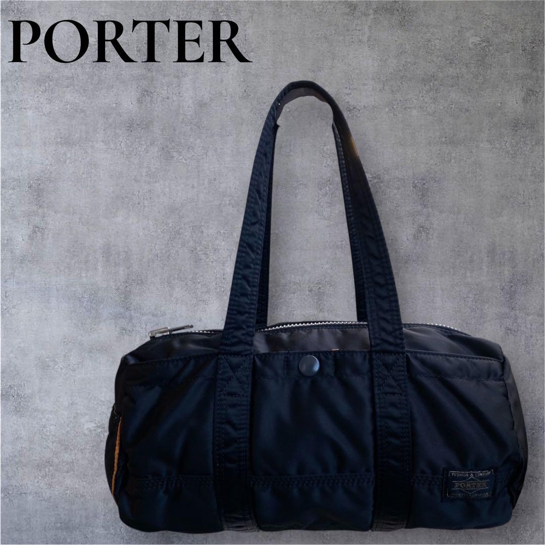 PORTER タンカー ミニボストンバッグ 黒