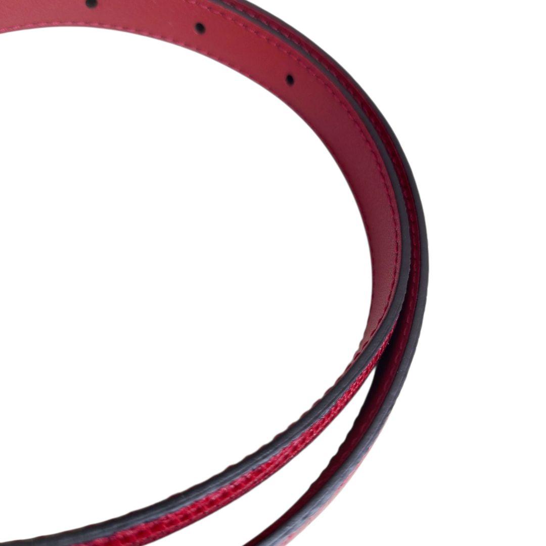 ✨新品未使用✨GUCCI　グッチ　ベルト　ダブルG　パイソン　スリムベルト