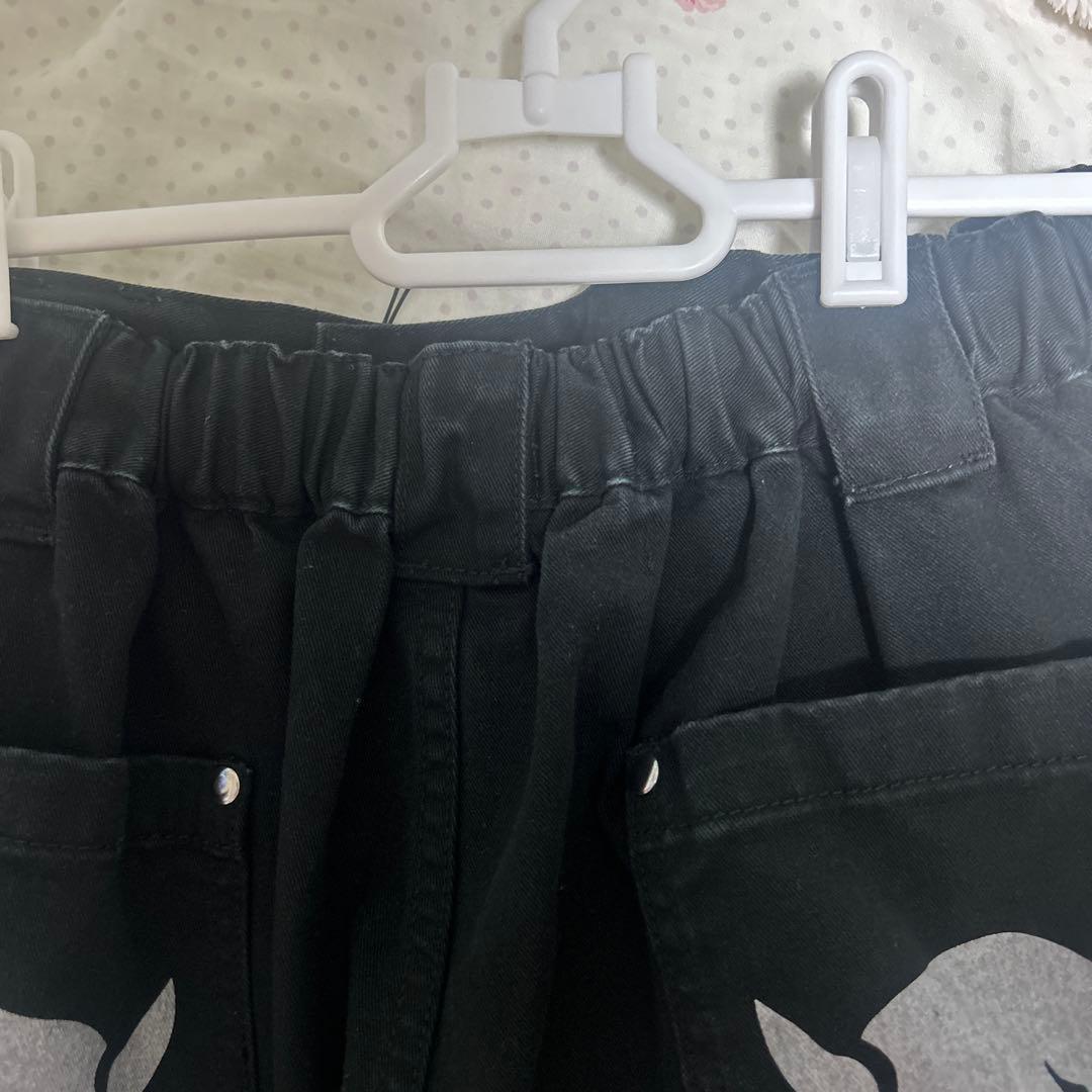 Gamchu【ガムチュ】背面鬼面Two-Shot ハーフパンツ 破壊骨りあ