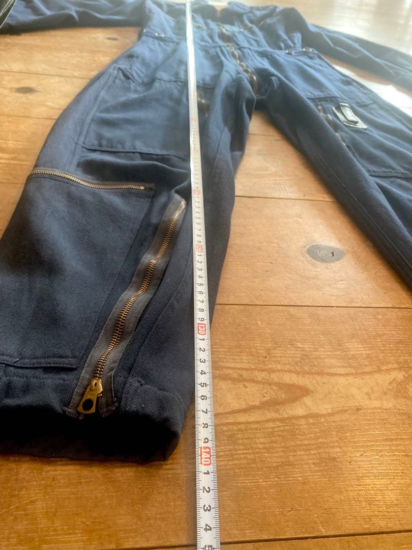 U.S. AIR FORCE フライトスーツ ネイビー 100%ウール