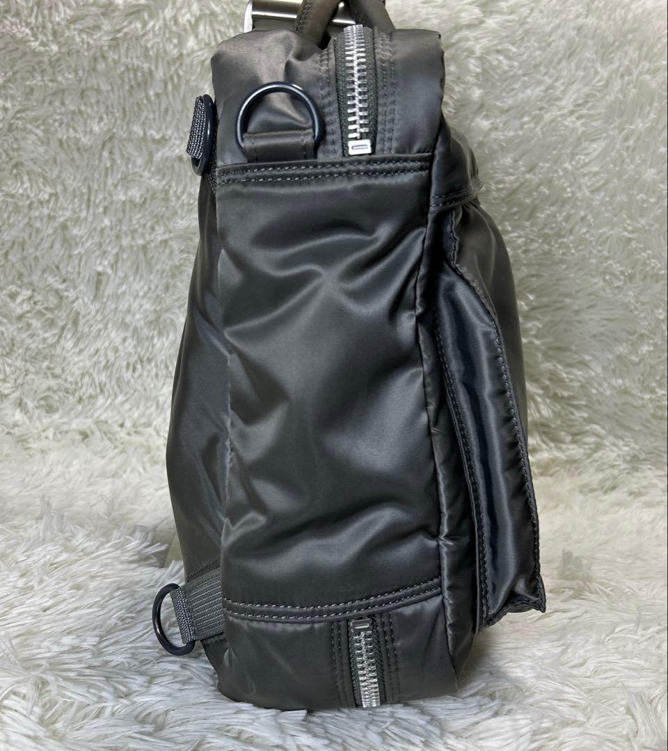 PORTER タンカー　ブリーフケース　3way シルバーグレー