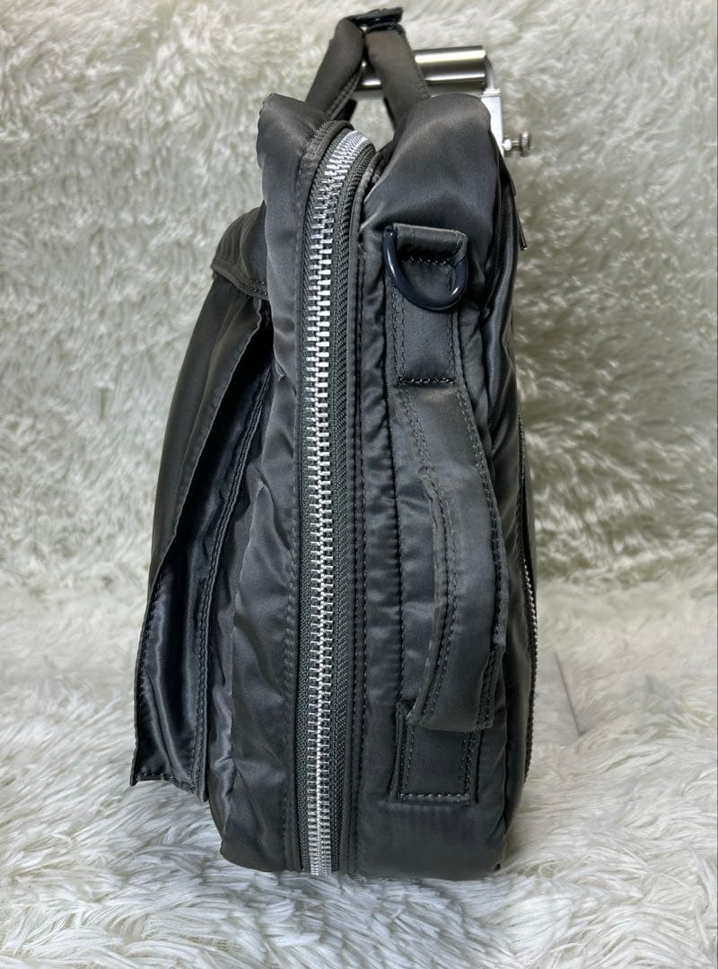 PORTER タンカー　ブリーフケース　3way シルバーグレー