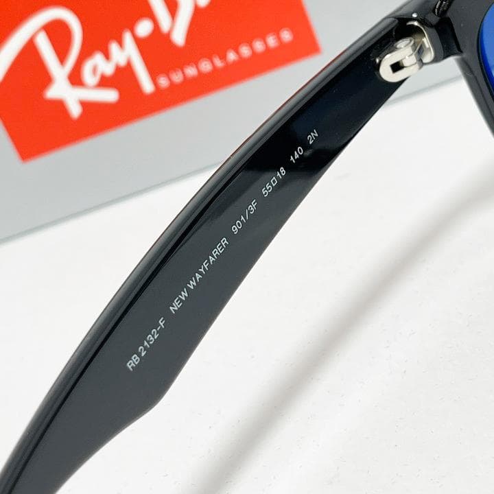 新品未使用【RB2132F-9013F】レイバン サングラス ブルーグラデ