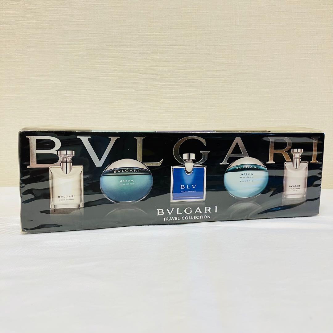 新品　BVLGARI ブルガリ トラベルコレクション ミニ香水 5本セット