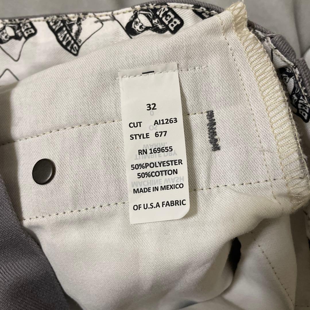 ベンデイビス　ゴリラカット　グレー　W32 L30 山田蓮　山田レン　TSY