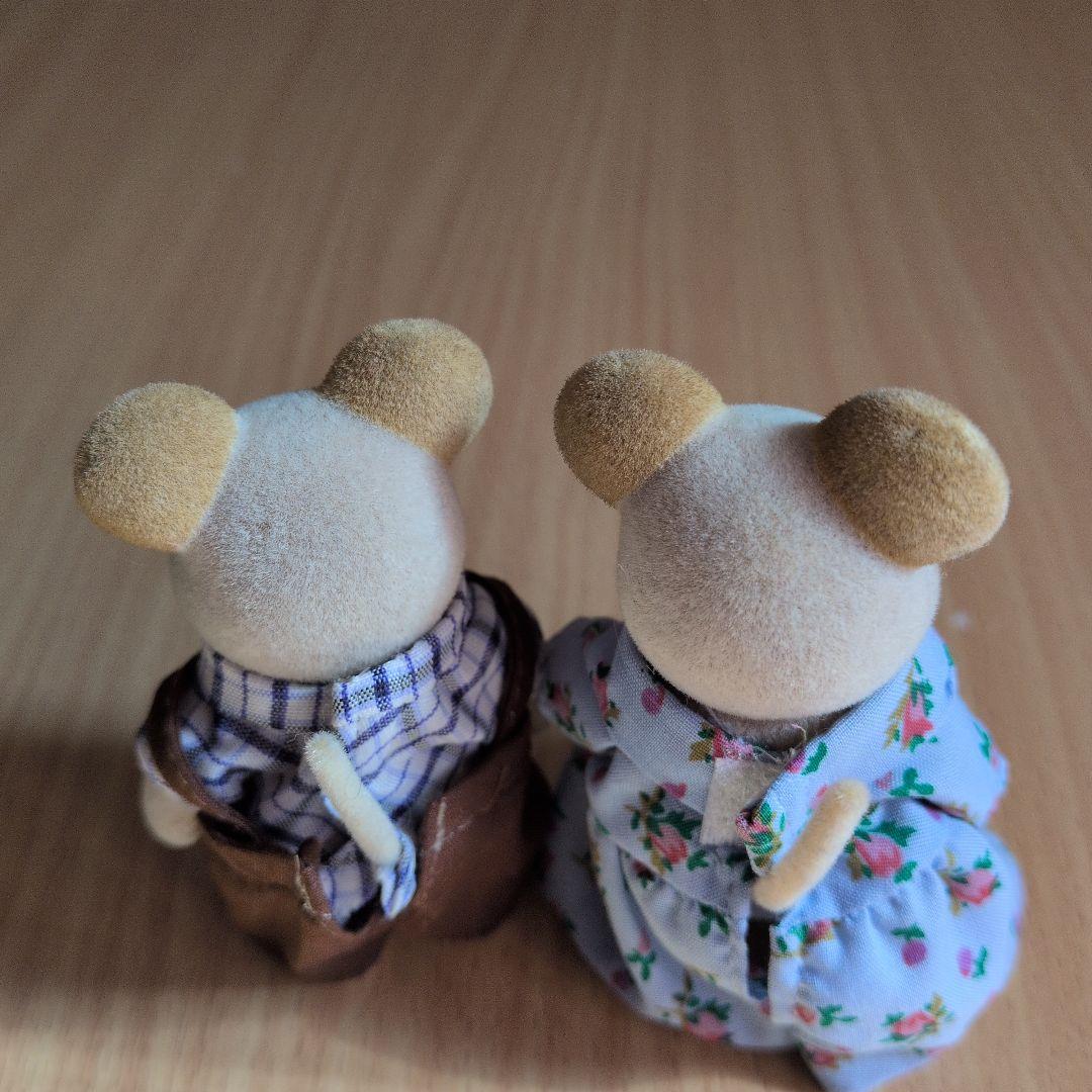 シルバニア　海外　どんぐりネズミ　ファミリー　お人形