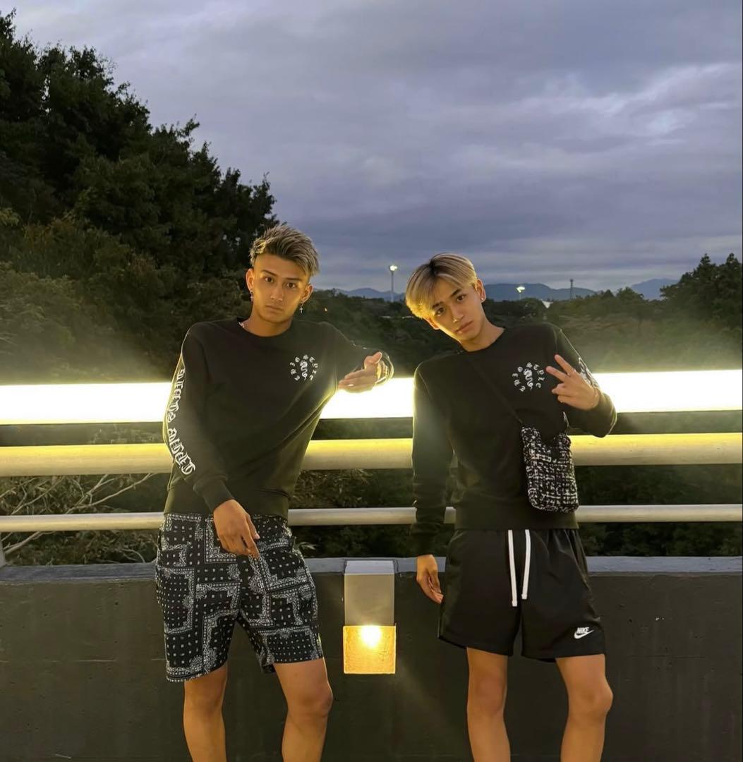 「在庫残りわずか」Thug Style スウェット　Mサイズ　黒糖くん着用