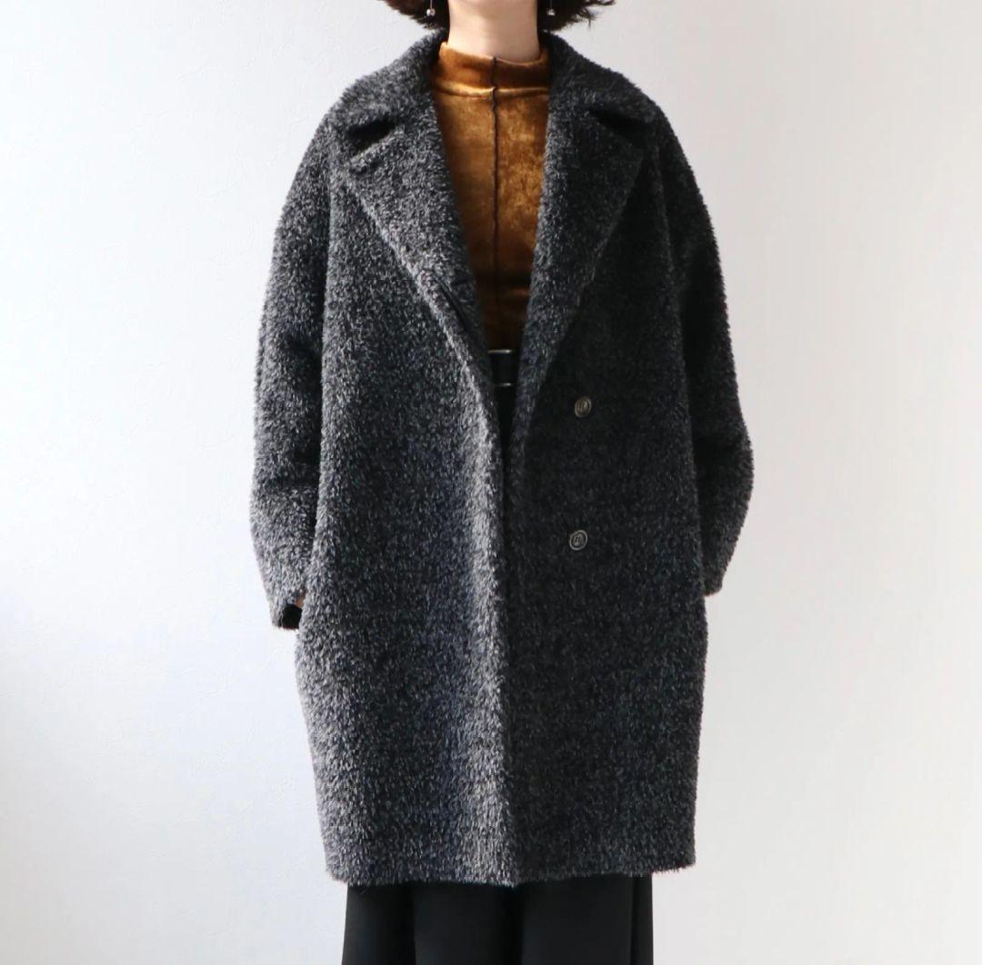 美品✨Max Mara STUDIO　テディベア　コクーンコート　アルパカウール