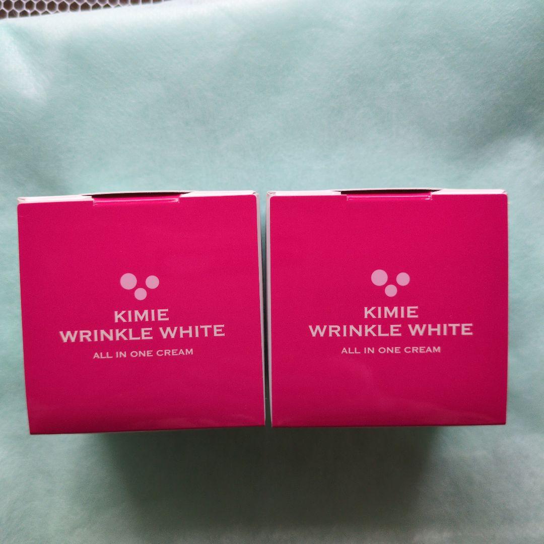 キミエリンクルホワイト薬用オールインホワイトクリーム50g／２個　富山常備薬