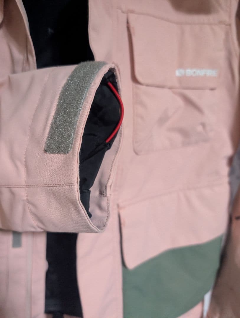 スノーボードウエア ピンク BONFIRE S ジャケット ウェア 上 スキー
