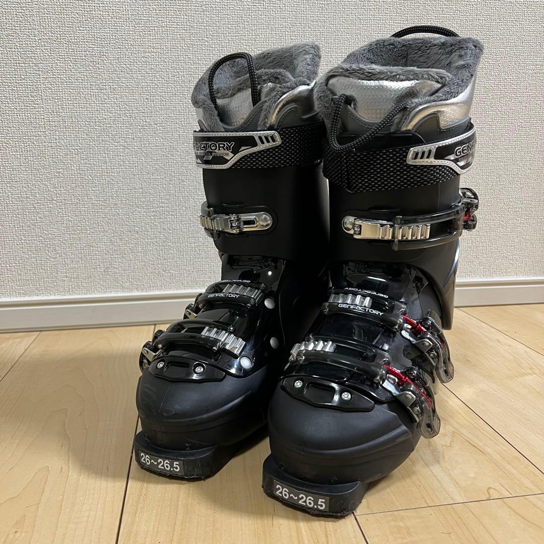 【即日発送】GENFACTORYスキー CARVE5 26-26.5cm