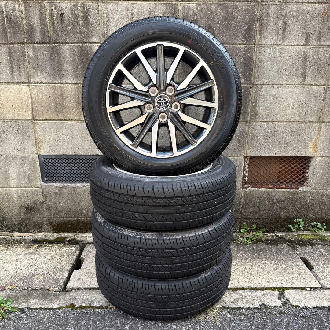 80ヴォクシー 新車外し　純正タイヤ・ホイール 16インチ 4本セット