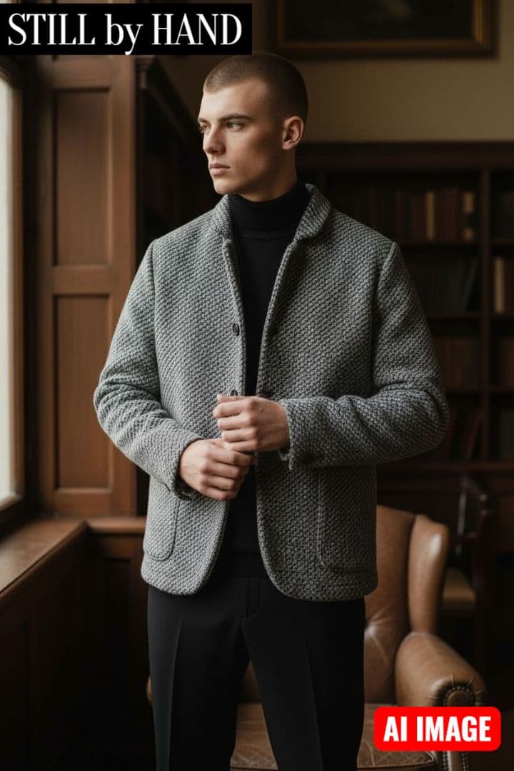 ジャケット・アウター STILL BY HAND Wool Cut JKT