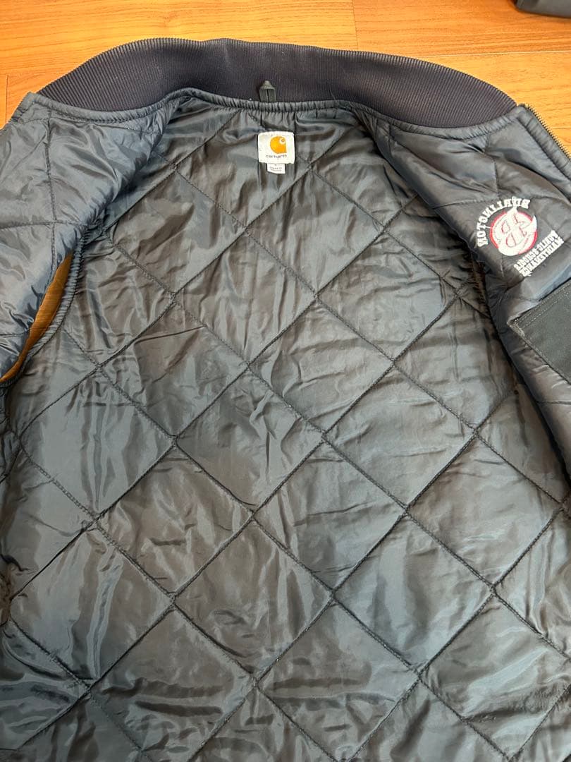 90sCarhartt ダックベスト　ブラック ベスト Lサイズ