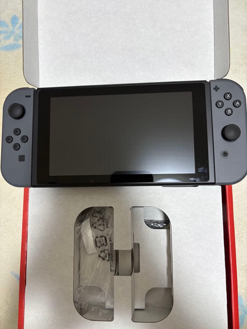 Nintendo Switch 本体 バッテリー強化版 グレー 完備品