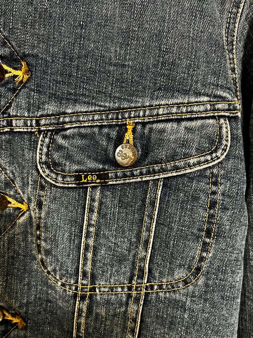 Lee Storm Riderデニムジャケット インディゴ 38 裏ブランケット