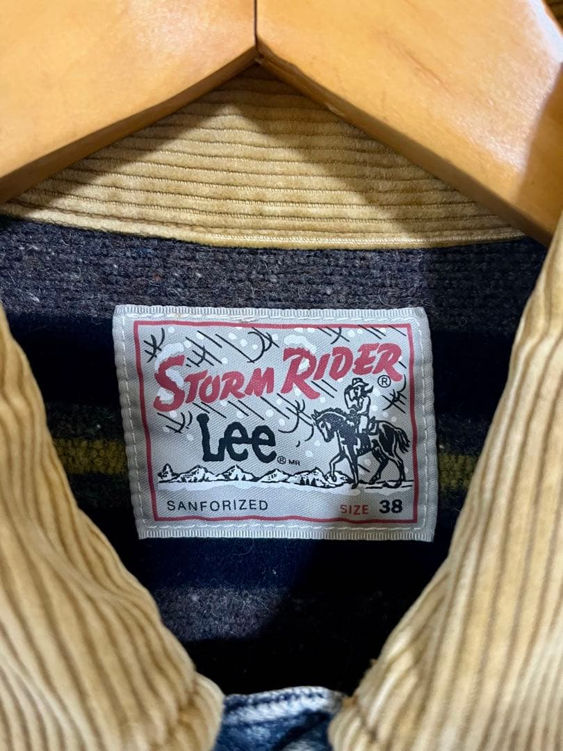Lee Storm Riderデニムジャケット インディゴ 38 裏ブランケット