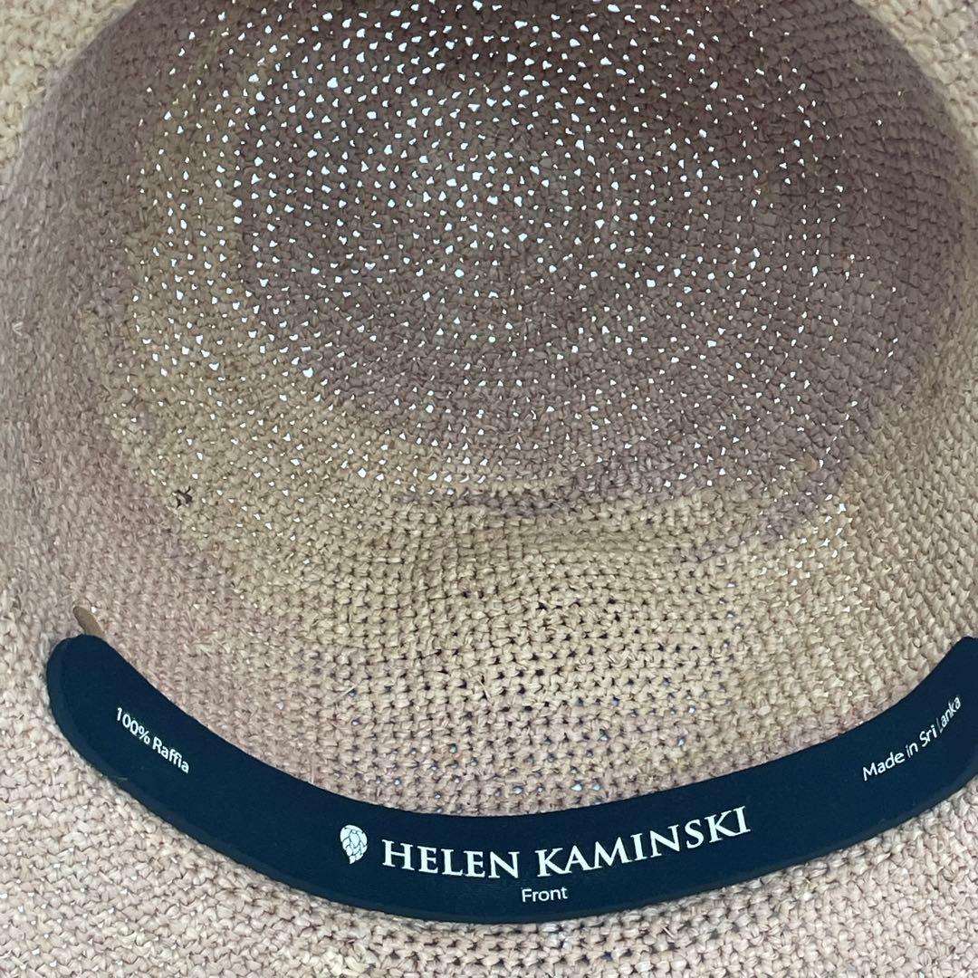 KO3048□ヘレンカミンスキー ラフィア ハット プロヴァンス10 ベージュ