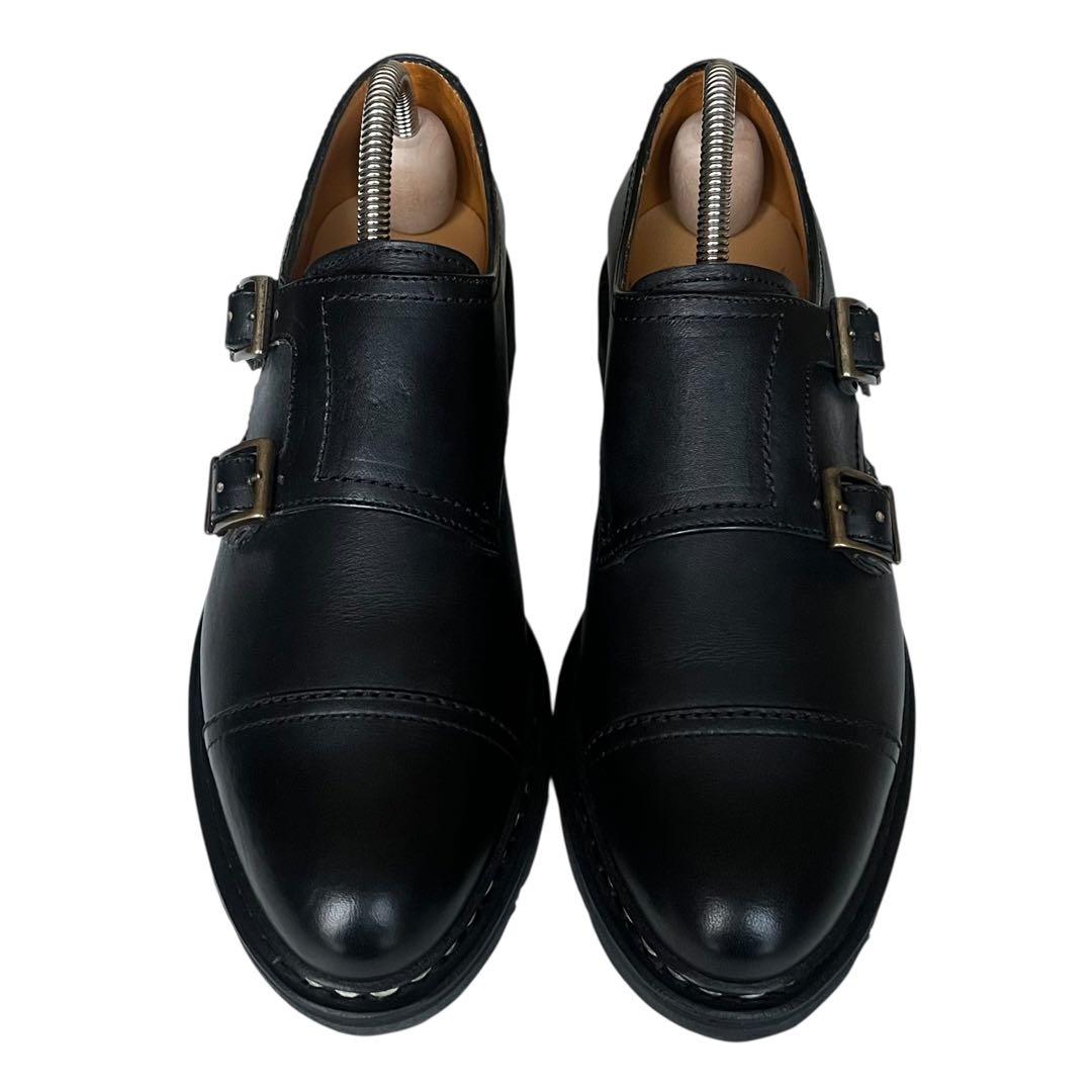 未使用級 パラブーツ UK3 VOGUE ダブルモンクストラップ 定価9.2万