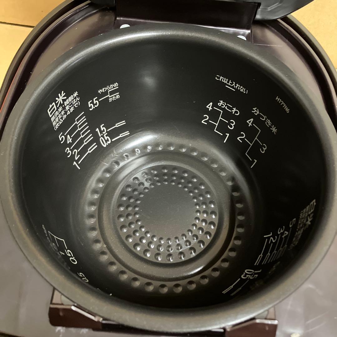 HITACHI IH炊飯器 RZ-TS103M 赤 5.5合