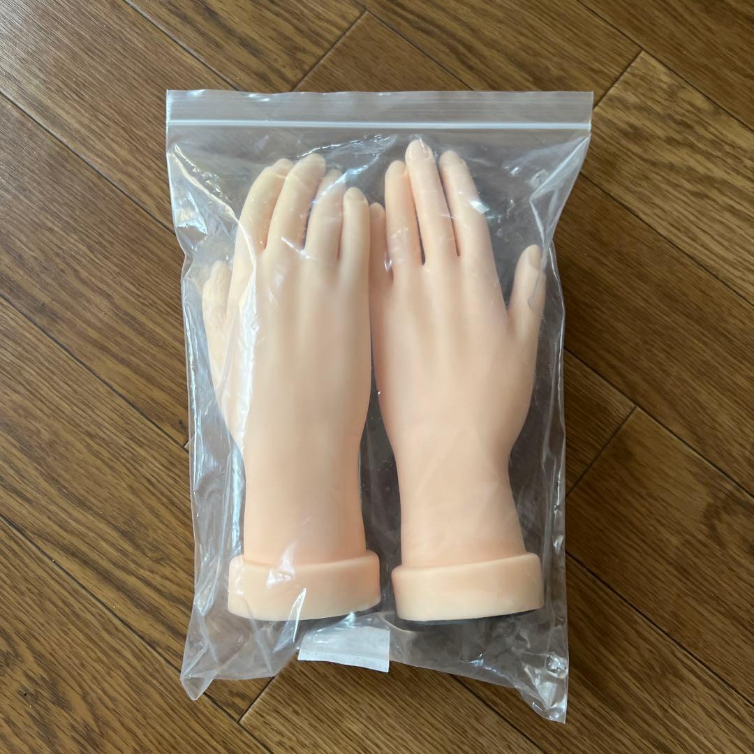 ネイル検定練習セット 新品ハンド付き テキスト付き