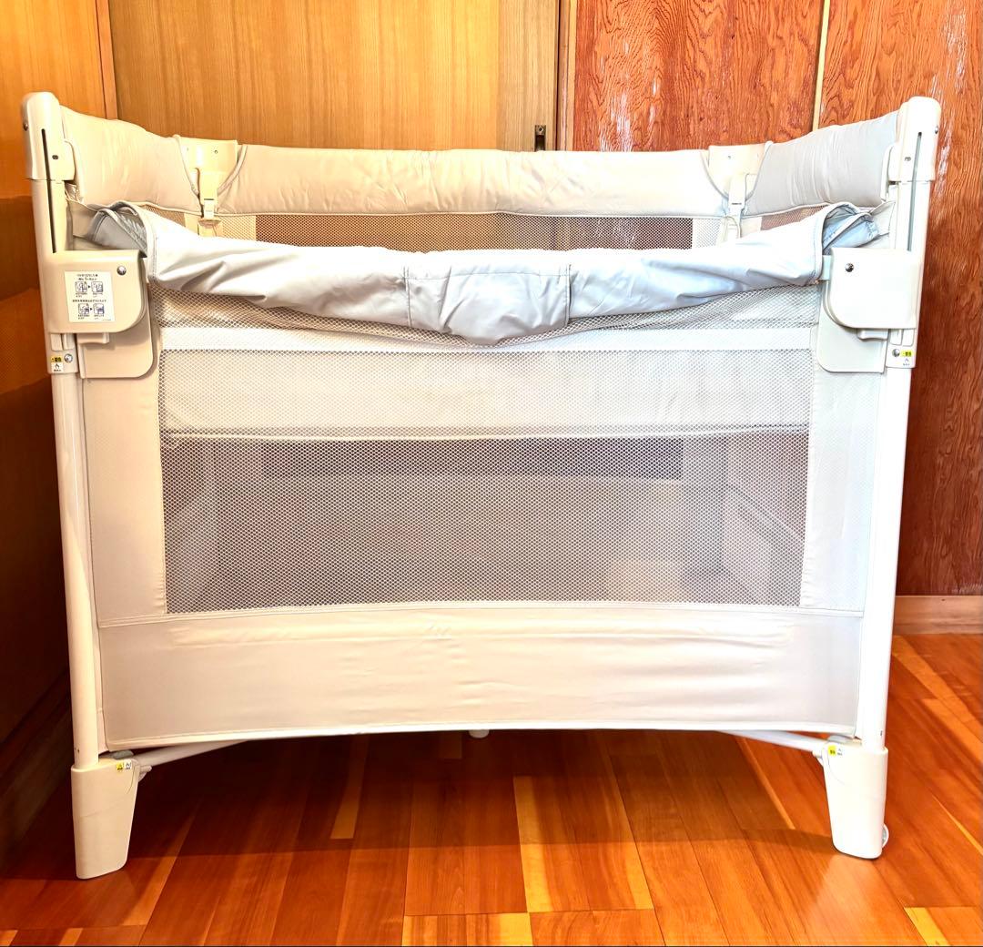Aprica ベビーベッド ココネルエアー 折りたたみ収納可能